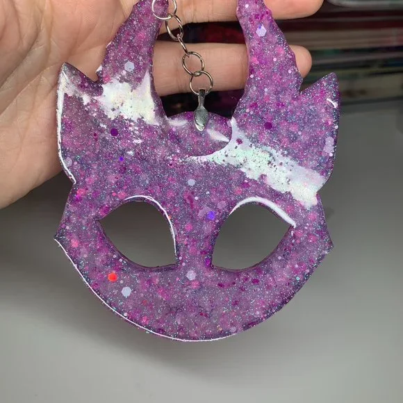 Handmade Kitty Keychain - Picture 7 of 8